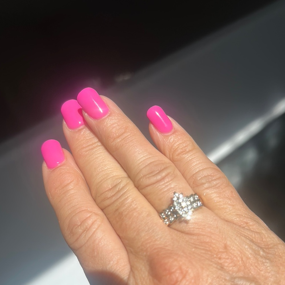 Beautiful 14k & .5 diamond vintage 80s cocktail ring - Picture 4 of 17